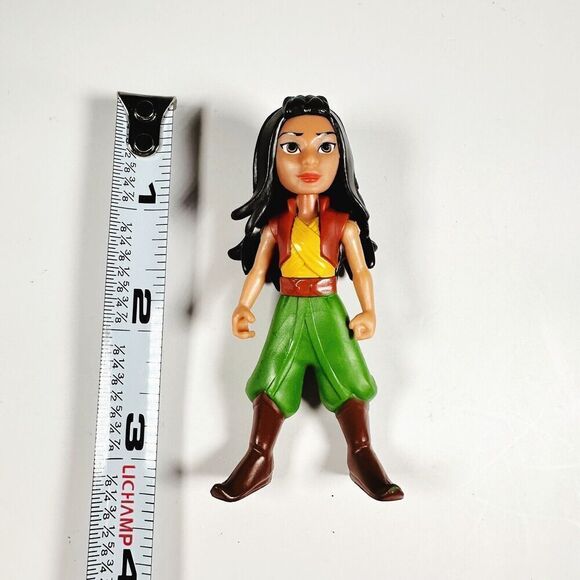 Disney Raya And The Last Dragon, Raya Action Figure, 3”, Cake Topper - Picture 3 of 3
